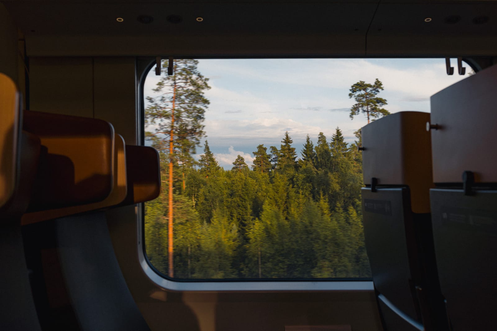 Mit Bahn und Bus in Finnland unterwegs